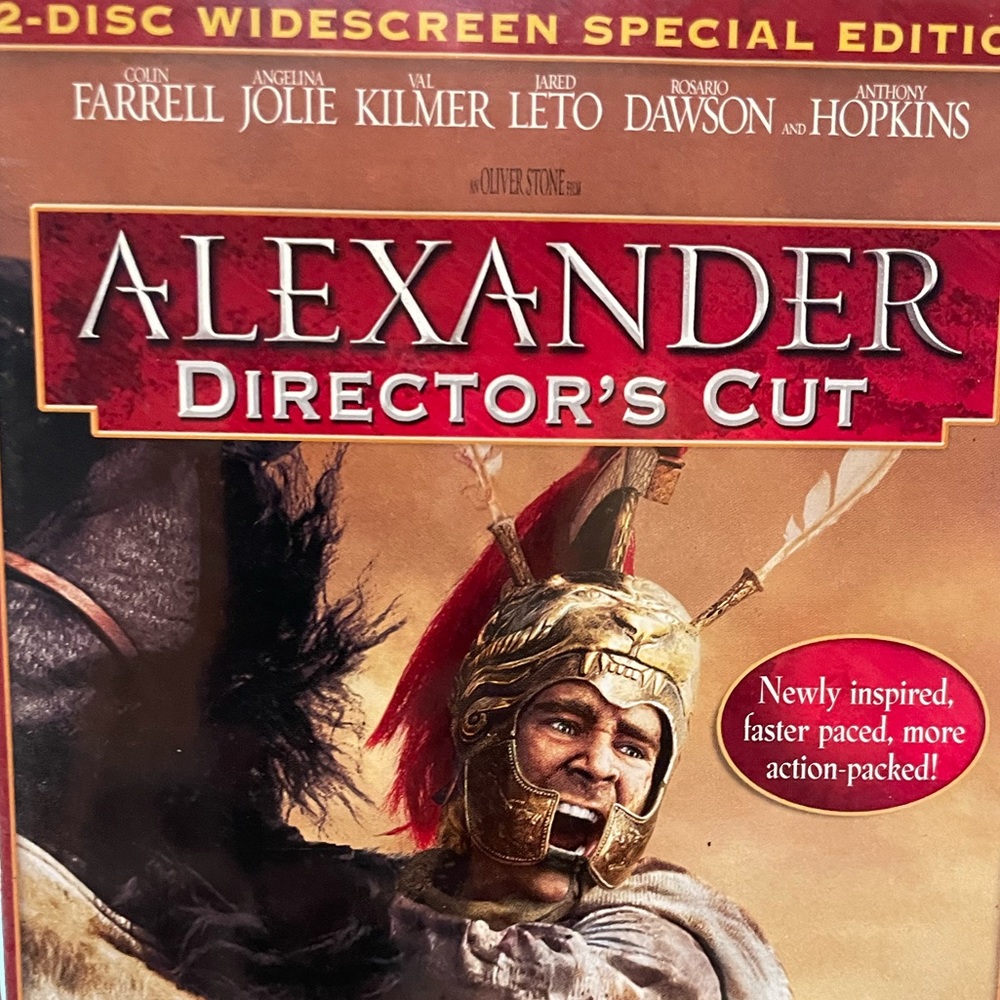 Alexander Director’s Cut DVD